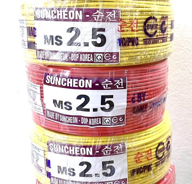 Dây điện Suncheon MS 2.5