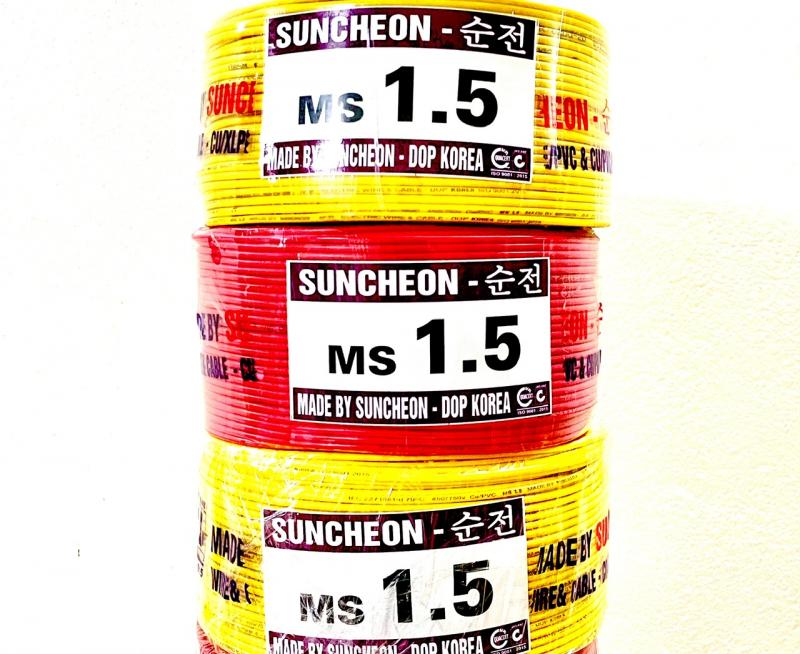 Dây điện Suncheon MS 1.5